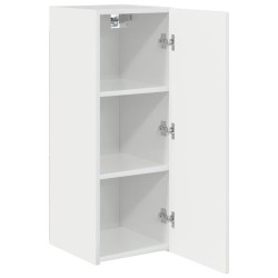Meuble TV mural 2 pcs Blanc Brillant 30 x 31 x 80 cm 625250625250