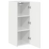 Meuble TV mural 2 pcs Blanc Brillant 30 x 31 x 80 cm 625250625250