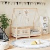 Cadre de lit pour enfant 70x140 cm bois de pin massif 625255625255