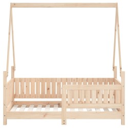 Cadre de lit pour enfant 70x140 cm bois de pin massif 625255625255