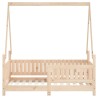 Cadre de lit pour enfant 70x140 cm bois de pin massif 625255625255