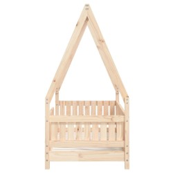 Cadre de lit pour enfant 70x140 cm bois de pin massif 625255625255