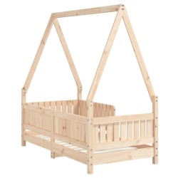 Cadre de lit pour enfant 70x140 cm bois de pin massif 625255625255