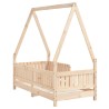 Cadre de lit pour enfant 70x140 cm bois de pin massif 625255625255