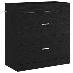 Ensemble de mobilier de salle de bain Chêne noir 625257625257