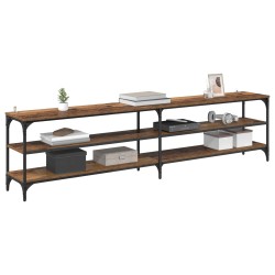 Meuble TV Bois Ancien 200 x 30 x 50 cm Bois d'ingénierie et fer 625261625261