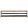 Meuble TV Bois Ancien 200 x 30 x 50 cm Bois d'ingénierie et fer 625261625261