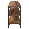 Meuble TV Bois Ancien 200 x 30 x 50 cm Bois d'ingénierie et fer 625261625261