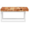Étagère de vasque murale acier et bois massif d'acacia 625270625270
