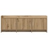 Meuble TV 130 x 33 x 47 cm Chêne artisanal Bois d'ingénierie 625271625271
