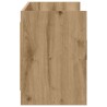 Meuble TV 130 x 33 x 47 cm Chêne artisanal Bois d'ingénierie 625271625271