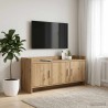 Meuble TV 102 x 33 x 47 cm Chêne artisanal Bois d'ingénierie 625272625272