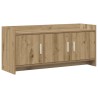 Meuble TV 102 x 33 x 47 cm Chêne artisanal Bois d'ingénierie 625272625272