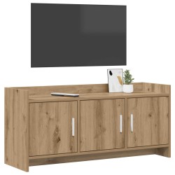Meuble TV 102 x 33 x 47 cm Chêne artisanal Bois d'ingénierie 625272625272