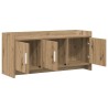 Meuble TV 102 x 33 x 47 cm Chêne artisanal Bois d'ingénierie 625272625272