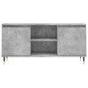 Meuble TV gris béton 104x35x50 cm bois d'ingénierie 625274625274