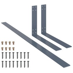 Dossier pour canapé palette Gris 110 cm Fer 625280625280