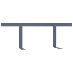Dossier pour canapé palette Gris 110 cm Fer 625280625280