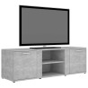 Meuble TV Gris béton 120x34x37 cm Bois d’ingénierie 625281625281
