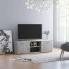 Meuble TV Gris béton 120x34x37 cm Bois d’ingénierie 625281625281