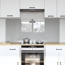 Crédence de cuisine 2 pcs Gris clair 70 x 60 cm verre trempé 625288625288