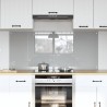Crédence de cuisine 2 pcs Gris clair 70 x 60 cm verre trempé 625288625288