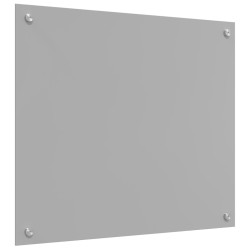 Crédence de cuisine 2 pcs Gris clair 70 x 60 cm verre trempé 625288625288