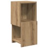 Meuble d'angle 25,5x25x55cm Bois d'ingénierie Chêne artisanal 625296625296
