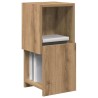 Meuble d'angle 25,5x25x55cm Bois d'ingénierie Chêne artisanal 625296625296