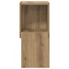 Meuble d'angle 25,5x25x55cm Bois d'ingénierie Chêne artisanal 625296625296