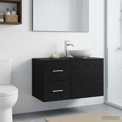 Meuble de Salle de Bain In-between Chêne noir 30 x 44,5 x 50 cm 625297625297