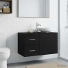 Meuble de Salle de Bain In-between Chêne noir 30 x 44,5 x 50 cm 625297625297