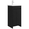 Meuble de salle de bain avec évier Chêne noir 42 x 40 x 84,5 cm 625305625305