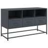 Meuble TV anthracite 100,5x39x60,5 cm acier 625315625315