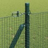 Clôture en fil soudé avec base en béton 25 x 1 m Vert Maille 625317625317