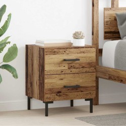 Cabinet de chevet 2 pcs Bois ancien 40 x 35 x 47,5 cm 625349625349