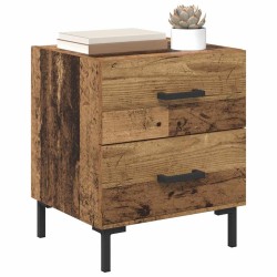 Cabinet de chevet 2 pcs Bois ancien 40 x 35 x 47,5 cm 625349625349