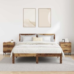 Cabinet de chevet 2 pcs Bois ancien 40 x 35 x 47,5 cm 625349625349