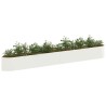 Jardin surélevé Blanc 380 x 40 x 40 cm Acier 625355625355