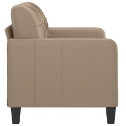 Canapé à 2 places Cappuccino 120 cm Similicuir 625359625359