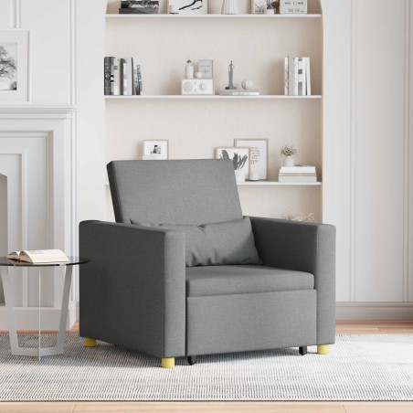 Canapé-lit escamotable simple Gris foncé 90 x 165 x 87 cm tissu 625360625360
