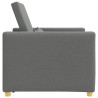 Canapé-lit escamotable simple Gris foncé 90 x 165 x 87 cm tissu 625360625360
