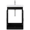 Ensemble de mobilier de salle de bain Chêne noir 625367625367