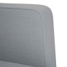 Canapé deux places gris clair 111 cm en tissu 625369625369