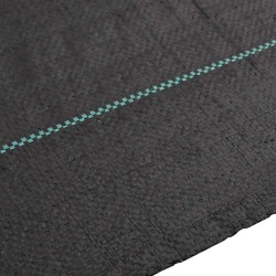 Membrane anti-mauvaises herbes noir 4x10 m PP 625370625370