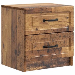 Cabinet de chevet 2 pcs Bois ancien 43 x 34,5 x 44,5 cm 625374625374