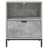 Cabinet de chevet Gris béton 49 x 36 x 61 cm Bois d'ingénierie 625380625380
