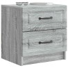 Cabinet de chevet 2 pcs Sonoma gris 43 x 34,5 x 44,5 cm 625385625385