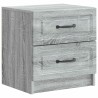Cabinet de chevet 2 pcs Sonoma gris 43 x 34,5 x 44,5 cm 625385625385