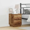 Cabinet de chevet avec tiroir Bois ancien 39 x 34,5 x 50 cm 625388625388